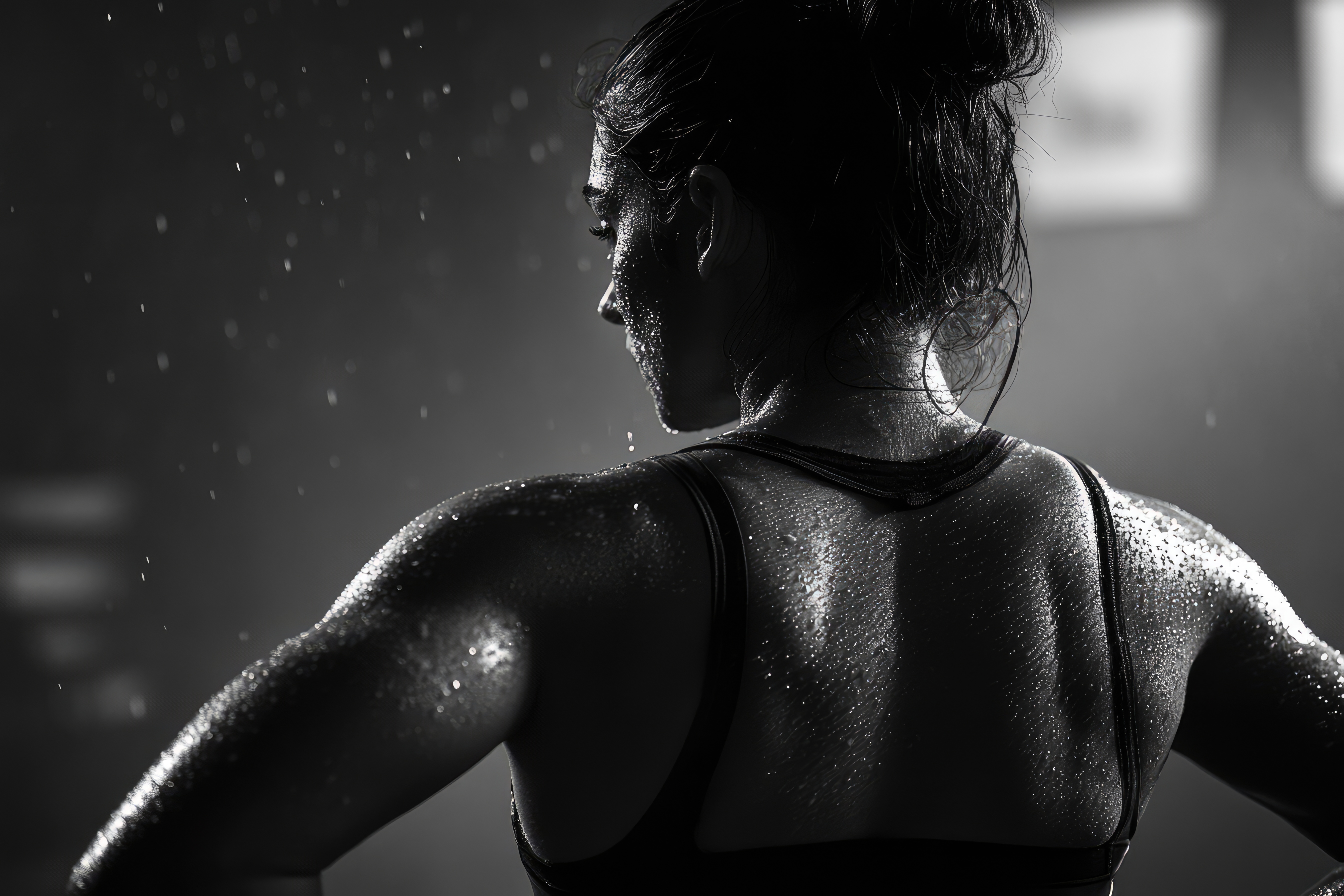 Athletik Laufbahn mit nummerierten Bahnen – Startlinie zum Erfolg